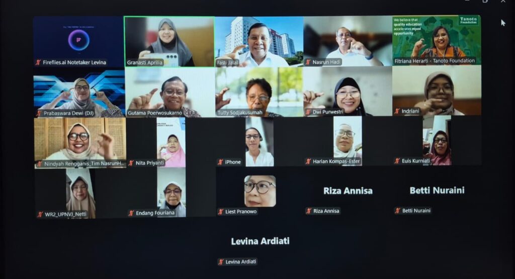 ECED Council Indonesia Gelar Diskusi Penguatan Proposal Scoping Study Layanan Anak Usia Dini